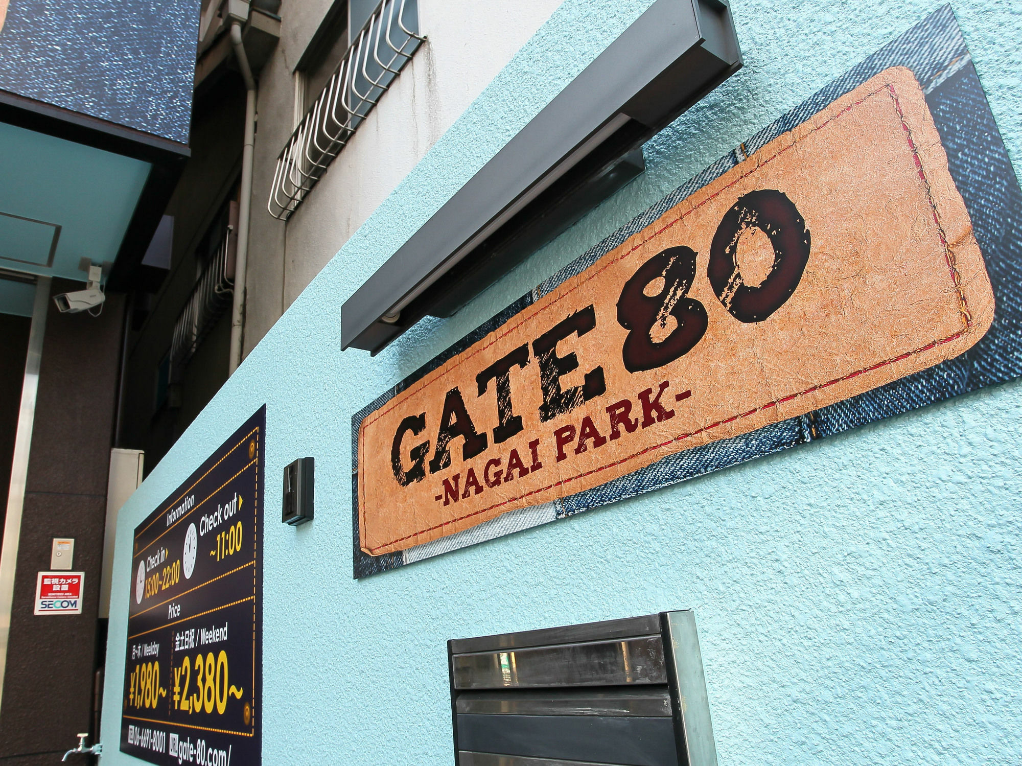 Albergue Gate 80 Osaka Exterior foto
