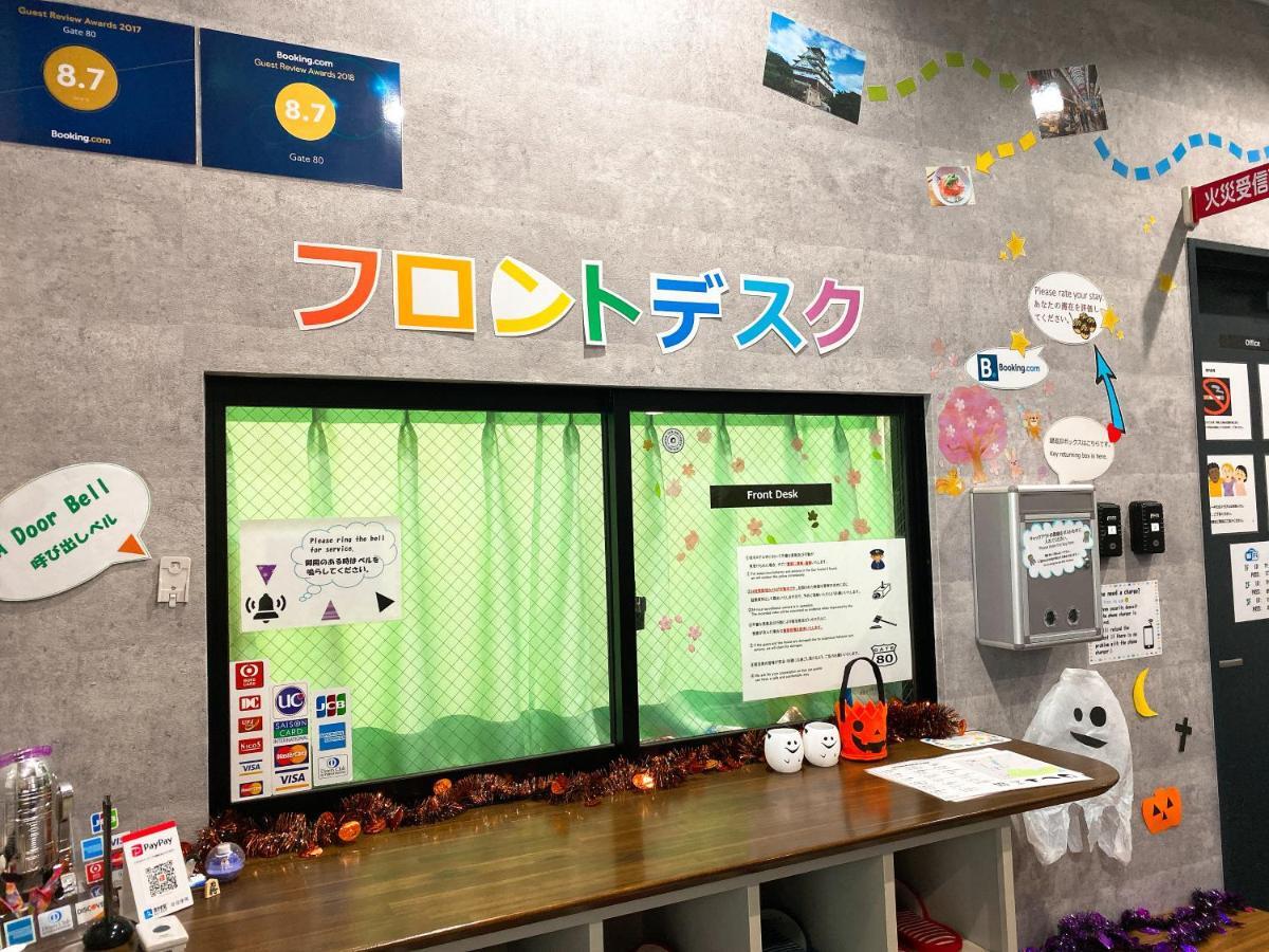 Albergue Gate 80 Osaka Exterior foto
